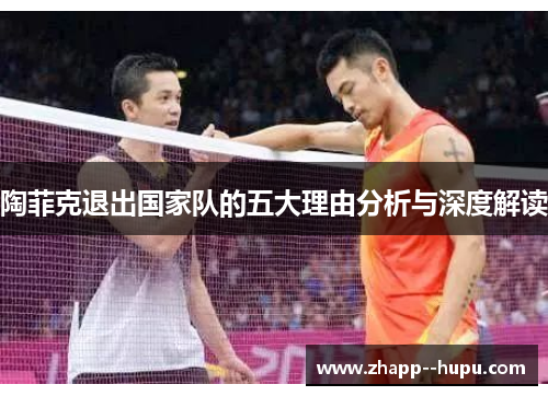 陶菲克退出国家队的五大理由分析与深度解读